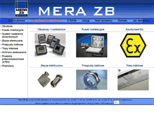 Tablet Screenshot of mera-zb.pl